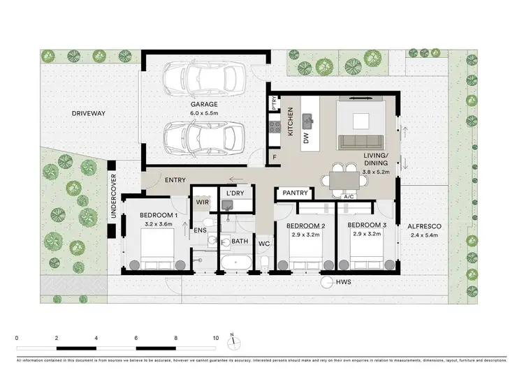 Floorplan of Homely house listing, 5 Raam Circuit, Armstrong Creek VIC 3217