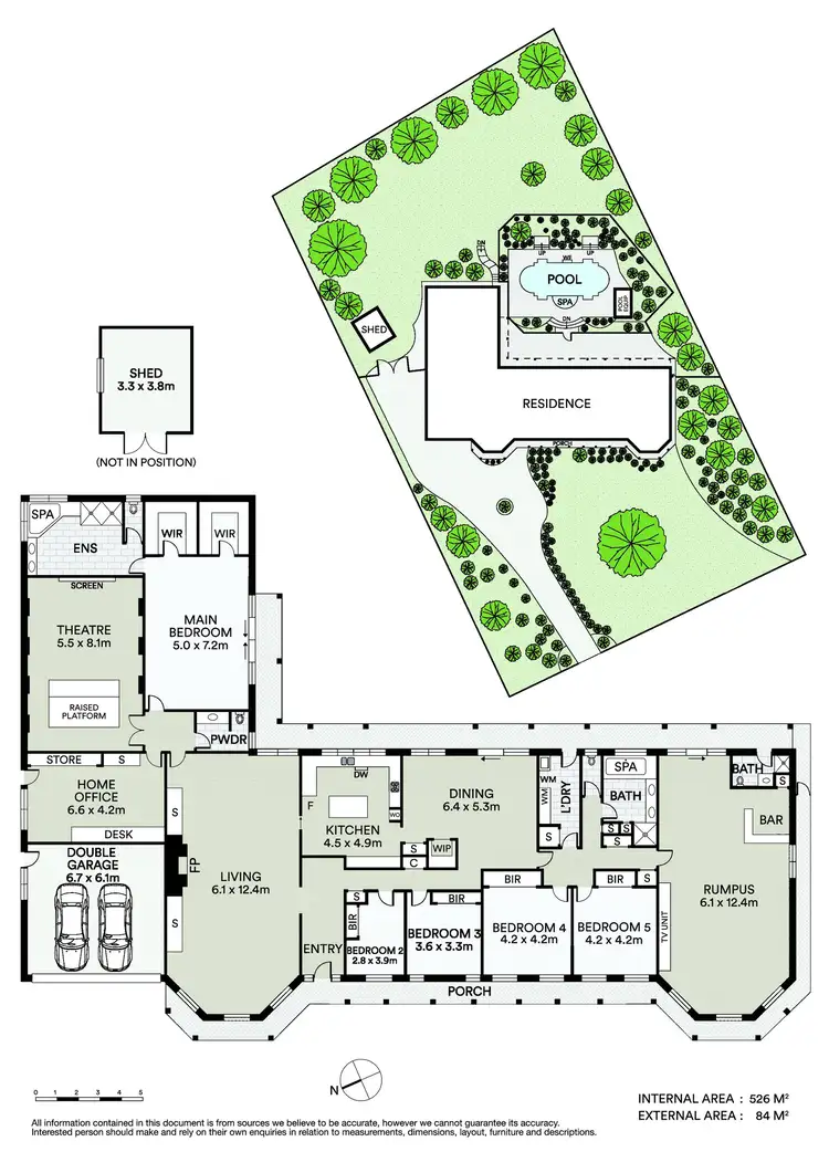 Floorplan of Homely house listing, 12 Tandarook Crescent, Donvale VIC 3111