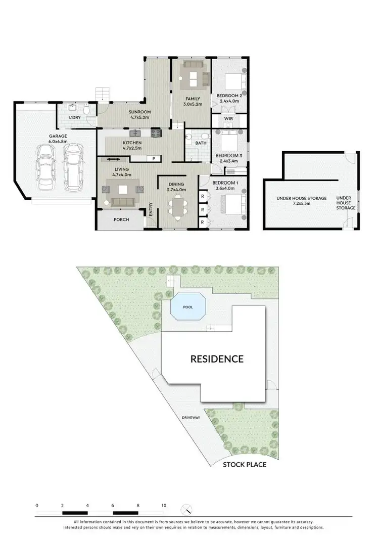 Floorplan of Homely house listing, 12 Stock Place, Winston Hills NSW 2153