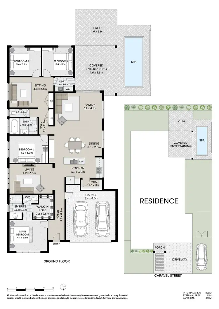 Floorplan of Homely house listing, 48 Caravel Street, Hamlyn Terrace NSW 2259
