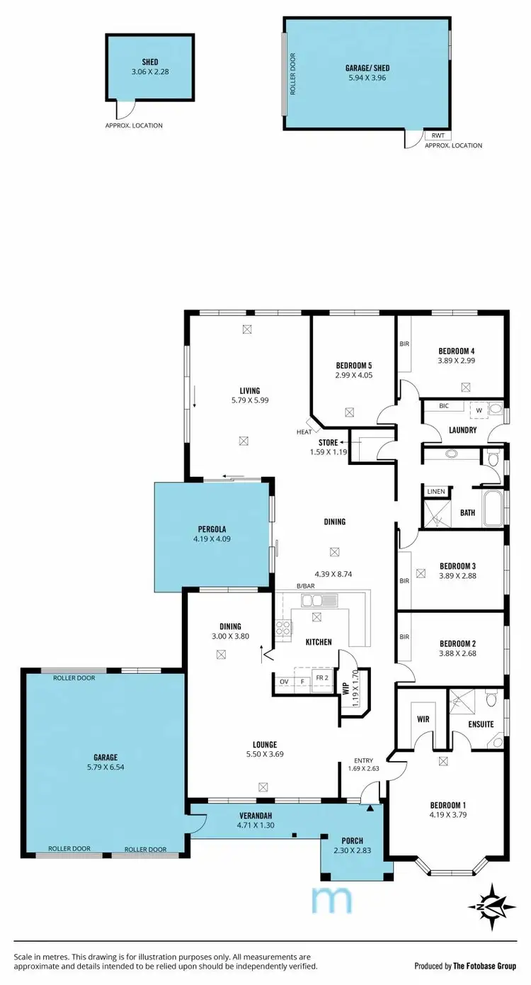 Floorplan of Homely house listing, 4 Spring Park Circuit, Aberfoyle Park SA 5159