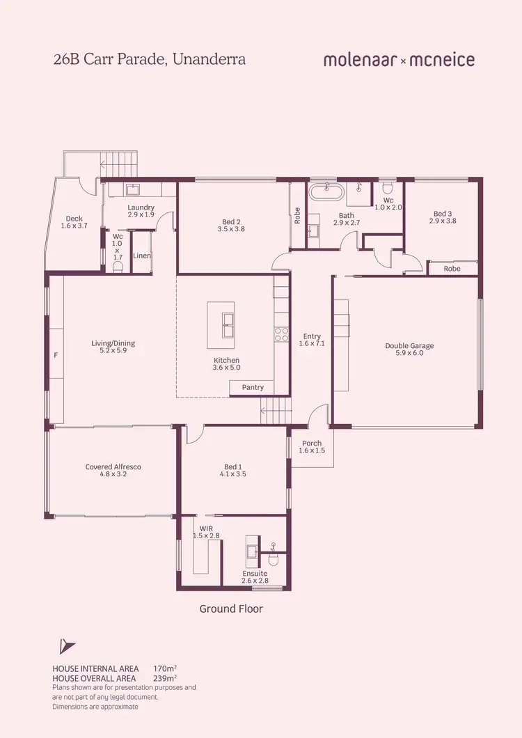 Floorplan of Homely house listing, 26b Carr Parade, Unanderra NSW 2526