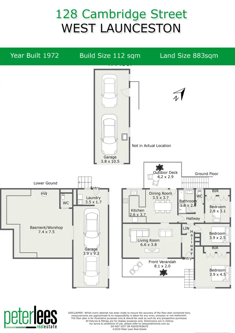 Floorplan of Homely house listing, 128 Cambridge Street, West Launceston TAS 7250