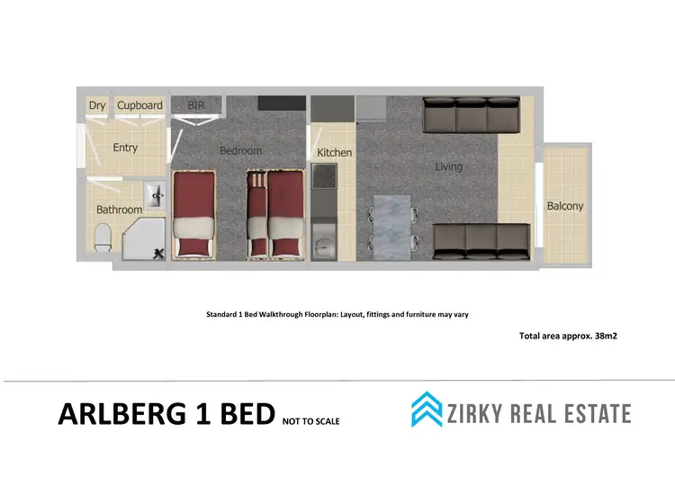 Floorplan of Homely apartment listing, 320 Arlberg, Mount Hotham VIC 3741