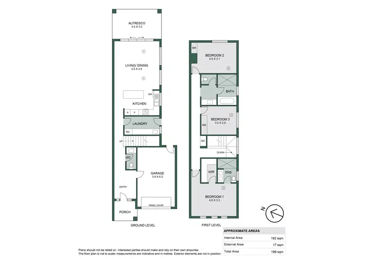 Floorplan of Homely townhouse listing, 7A Willow Crescent, Campbelltown SA 5074