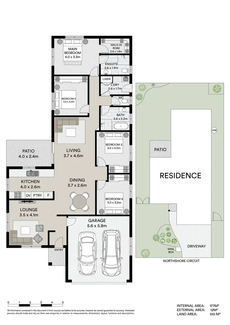 Floorplan of Homely house listing, 64 Northshore Circuit, Idalia QLD 4811