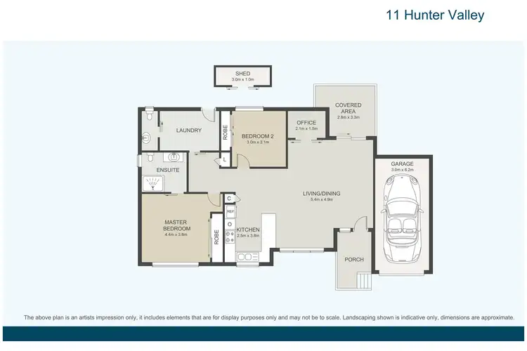Floorplan of Homely retirement listing, 11/137 Mount View Road, Cessnock NSW 2325