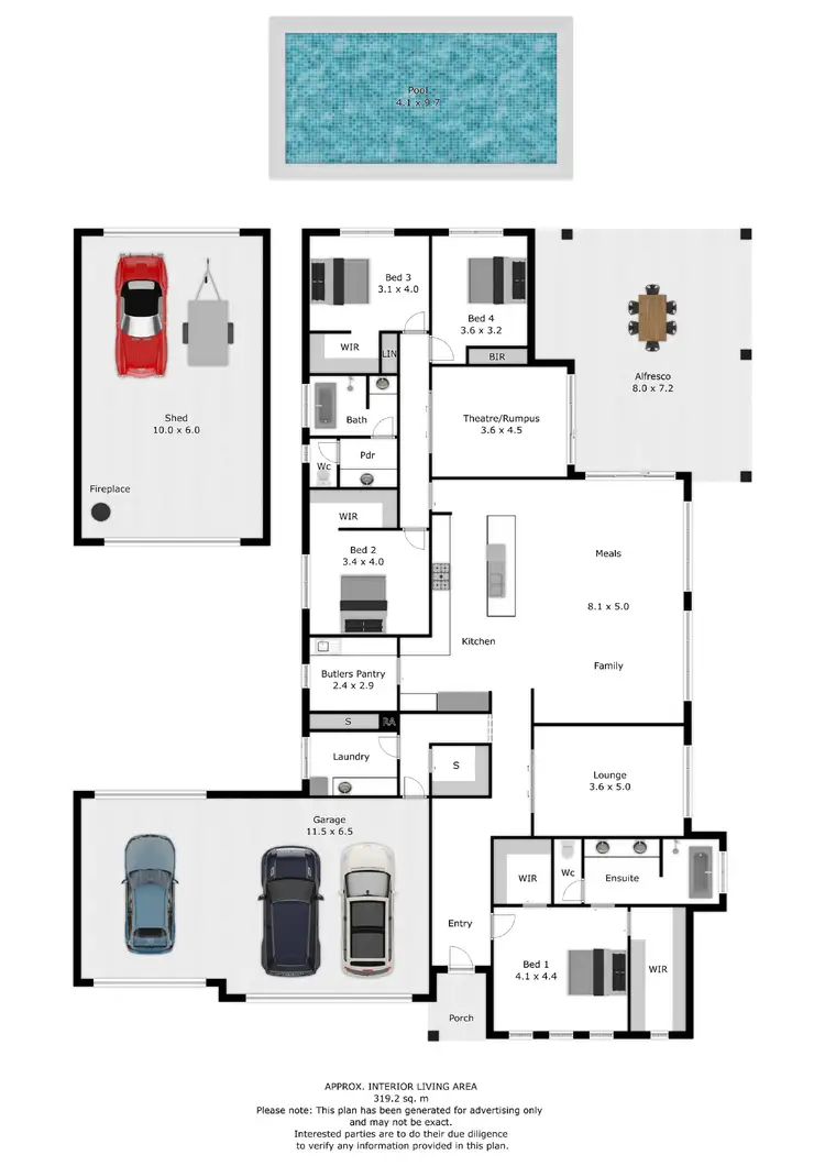 Floorplan of Homely house listing, 5 Odonnell Court, West Wodonga VIC 3690
