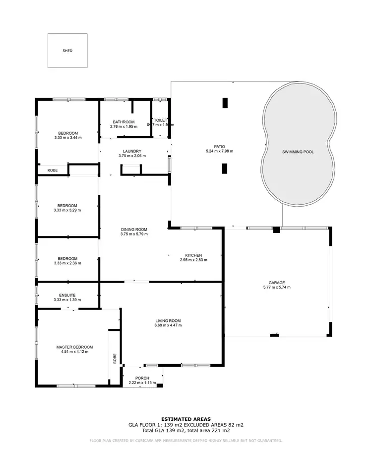 Floorplan of Homely house listing, 18 McPhail Street, Edmonton QLD 4869