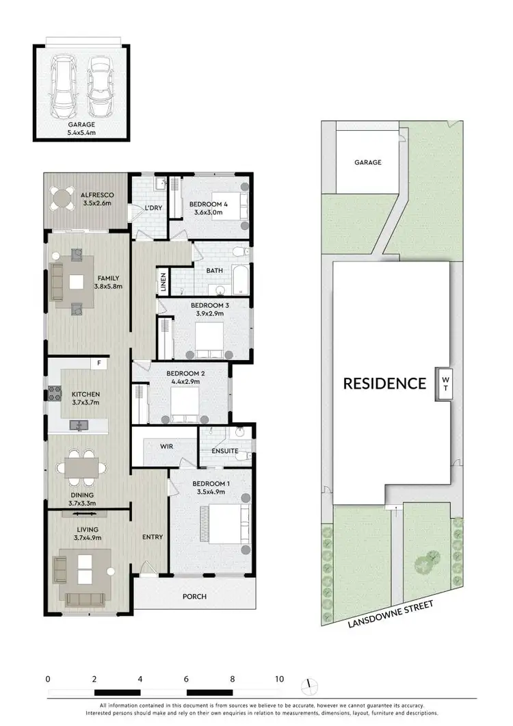 Floorplan of Homely house listing, 8 Lansdowne Street, Parramatta NSW 2150