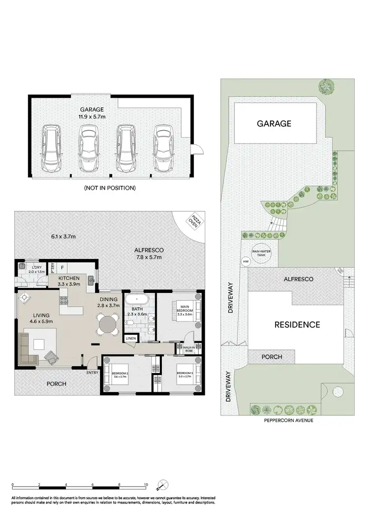 Floorplan of Homely house listing, 11 Peppercorn Avenue, Mount Hunter NSW 2570