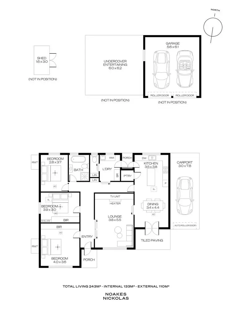Floorplan of Homely house listing, 30 Mead Crescent, Melrose Park SA 5039