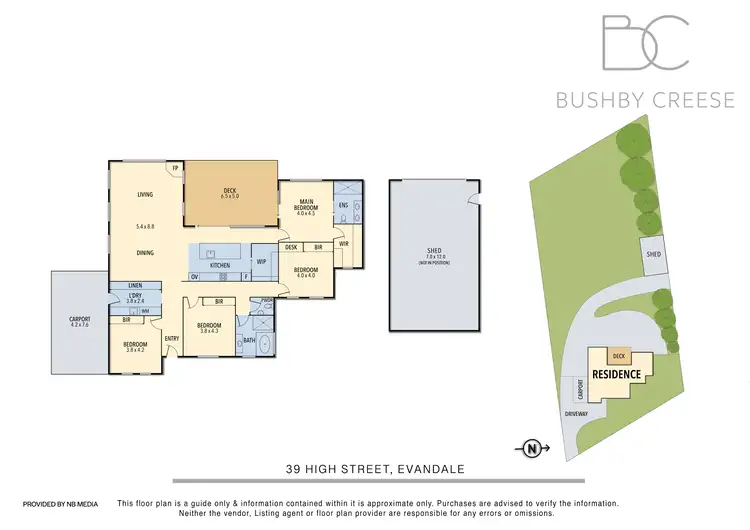 Floorplan of Homely house listing, 39 High Street, Evandale TAS 7212