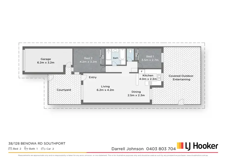 Floorplan of Homely house listing, 38/128 Benowa Road, Southport QLD 4215