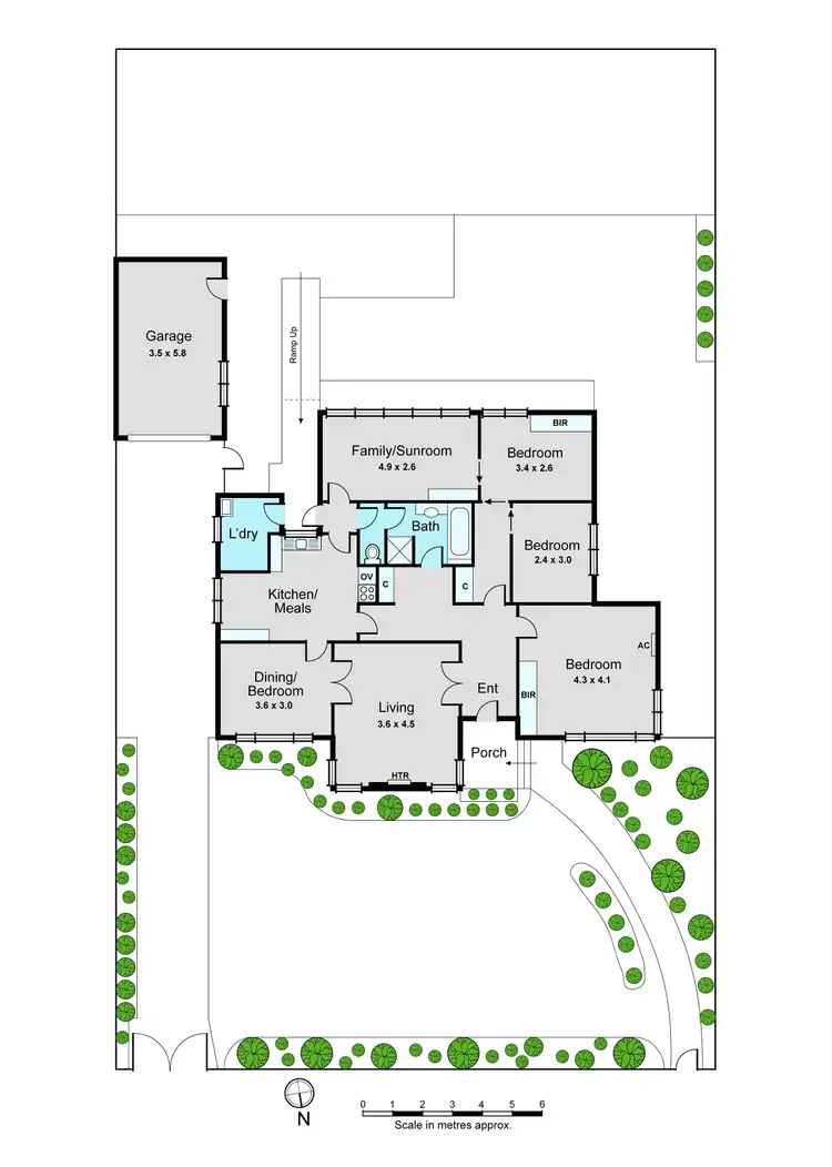 Floorplan of Homely house listing, 30 Berkeley Street, Huntingdale VIC 3166
