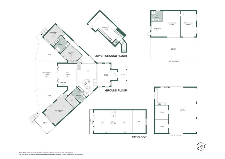 Floorplan of Homely rural property listing, 8 Uralla Road, East Kurrajong NSW 2758