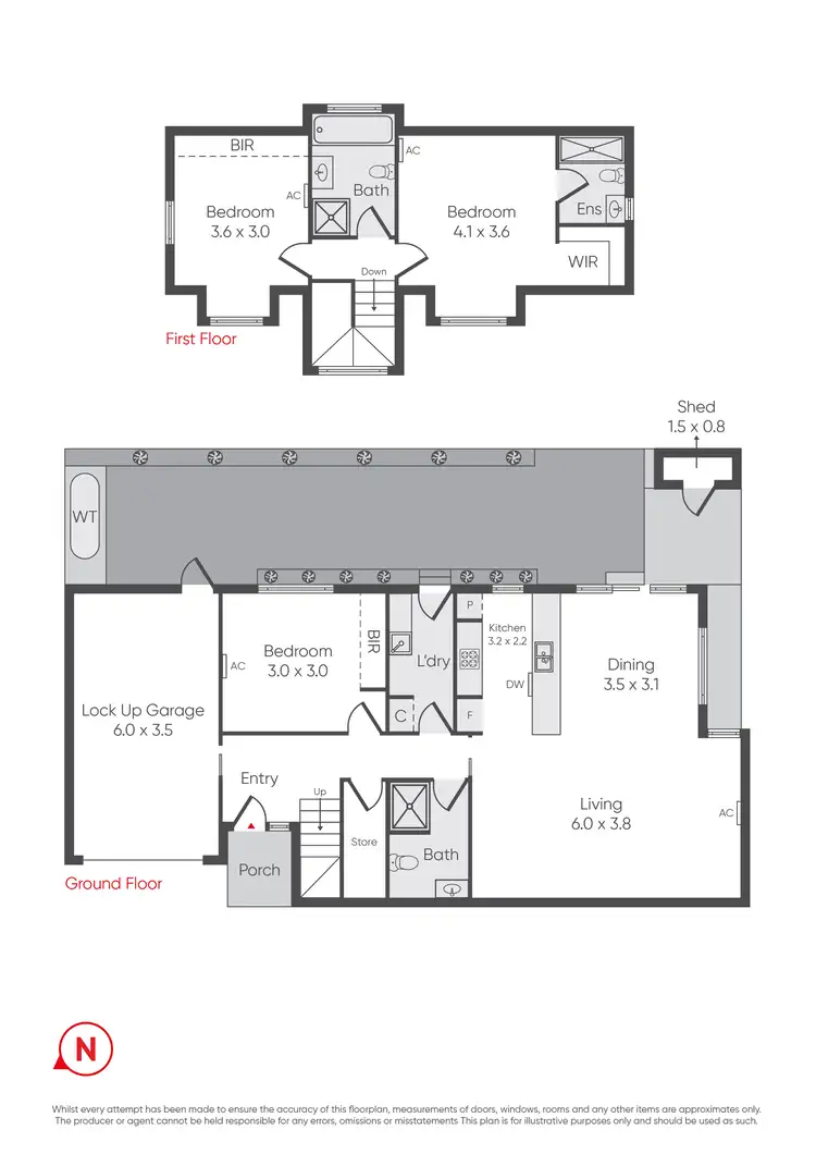 Floorplan of Homely townhouse listing, 4/26 Valerian Avenue, Altona North VIC 3025