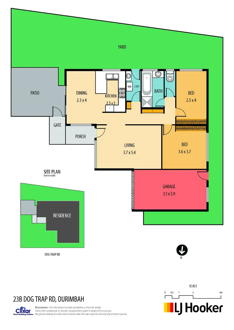Floorplan of Homely house listing, 23B Dog Trap Road, Ourimbah NSW 2258