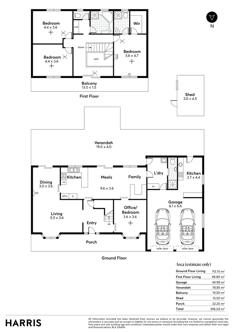 Floorplan of Homely house listing, 566 The Parade, Rosslyn Park SA 5072