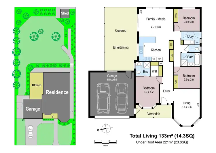 Floorplan of Homely house listing, 4 Wolff Street, Drouin VIC 3818