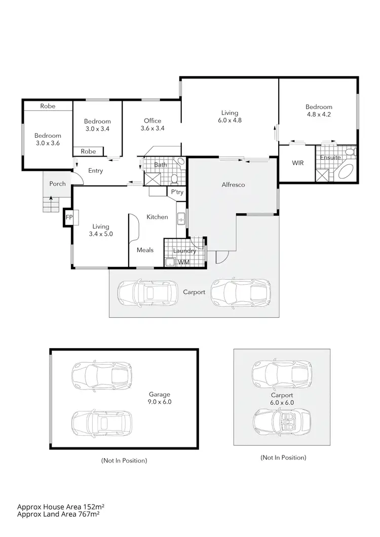 Floorplan of Homely house listing, 311 Landsborough Street, Ballarat North VIC 3350