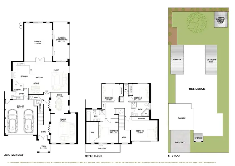 Floorplan of Homely house listing, 356 Gundaroo Drive, Gungahlin ACT 2912