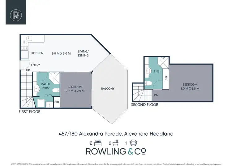Floorplan of Homely unit listing, 457/180 Alexandra Parade, Alexandra Headland QLD 4572