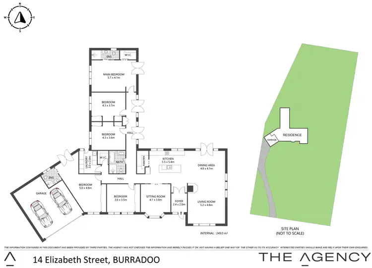 Floorplan of Homely house listing, 14 Elizabeth Street, Burradoo NSW 2576