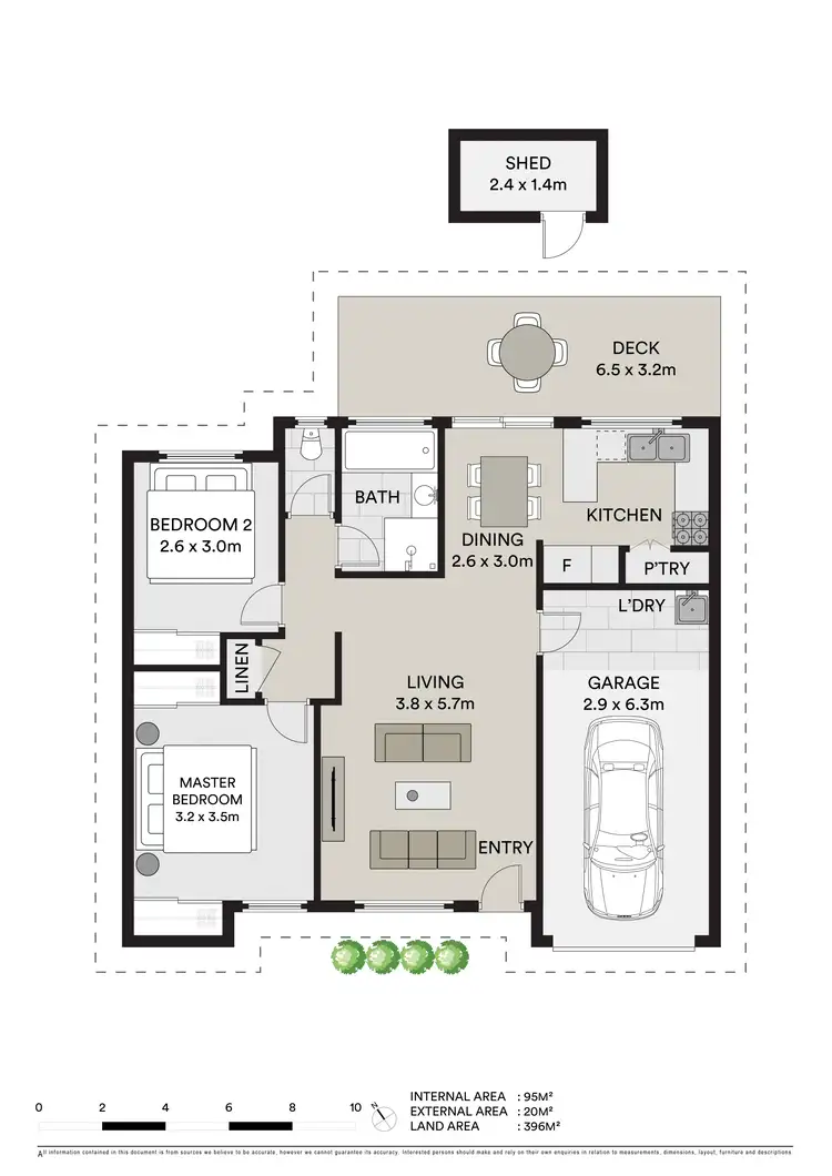 Floorplan of Homely townhouse listing, 7/9 Coleridge Court, Nerang QLD 4211