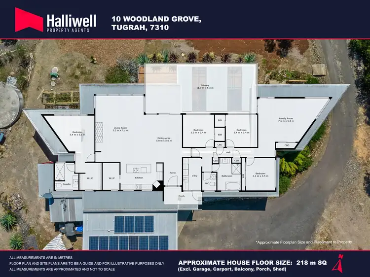 Floorplan of Homely house listing, 10 Woodland Grove, Tugrah TAS 7310