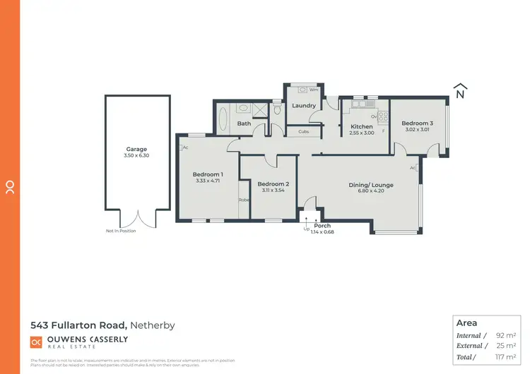 Floorplan of Homely house listing, 543 Fullarton Road, Netherby SA 5062