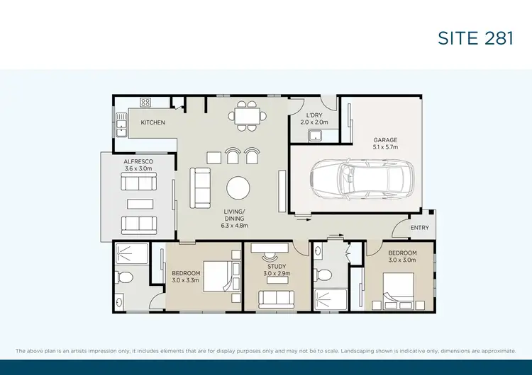 Floorplan of Homely retirement listing, 281/2-20 Island View Drive, Urangan QLD 4655