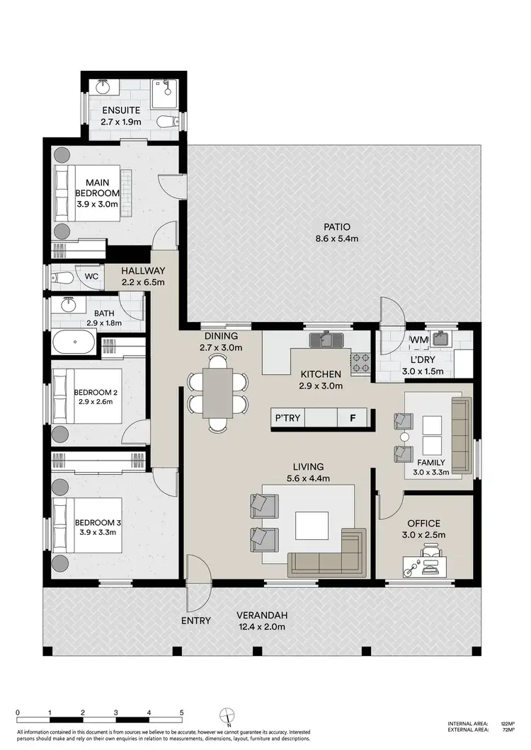 Floorplan of Homely house listing, 5 Loch Ness Outlook, Taranganba QLD 4703