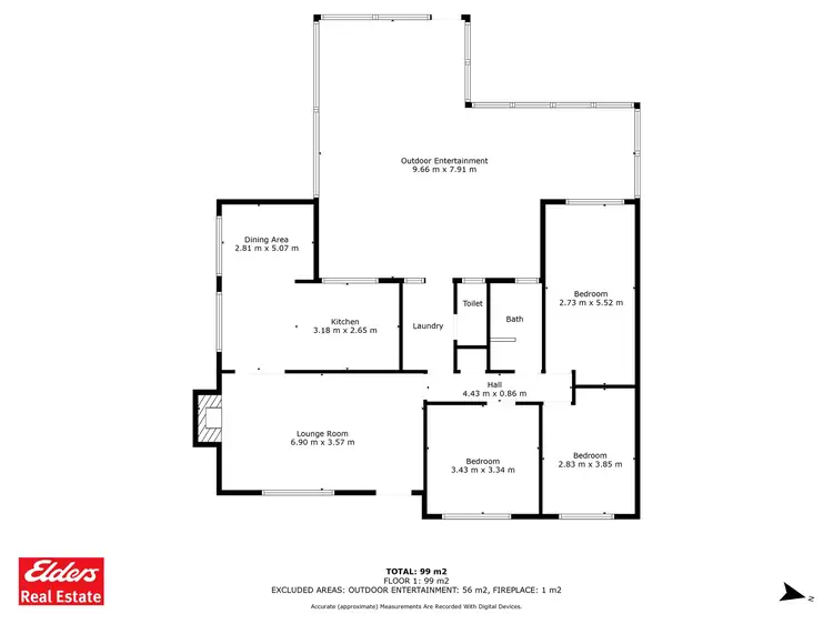 Floorplan of Homely house listing, 31 Henry Street, Darke Peak SA 5642