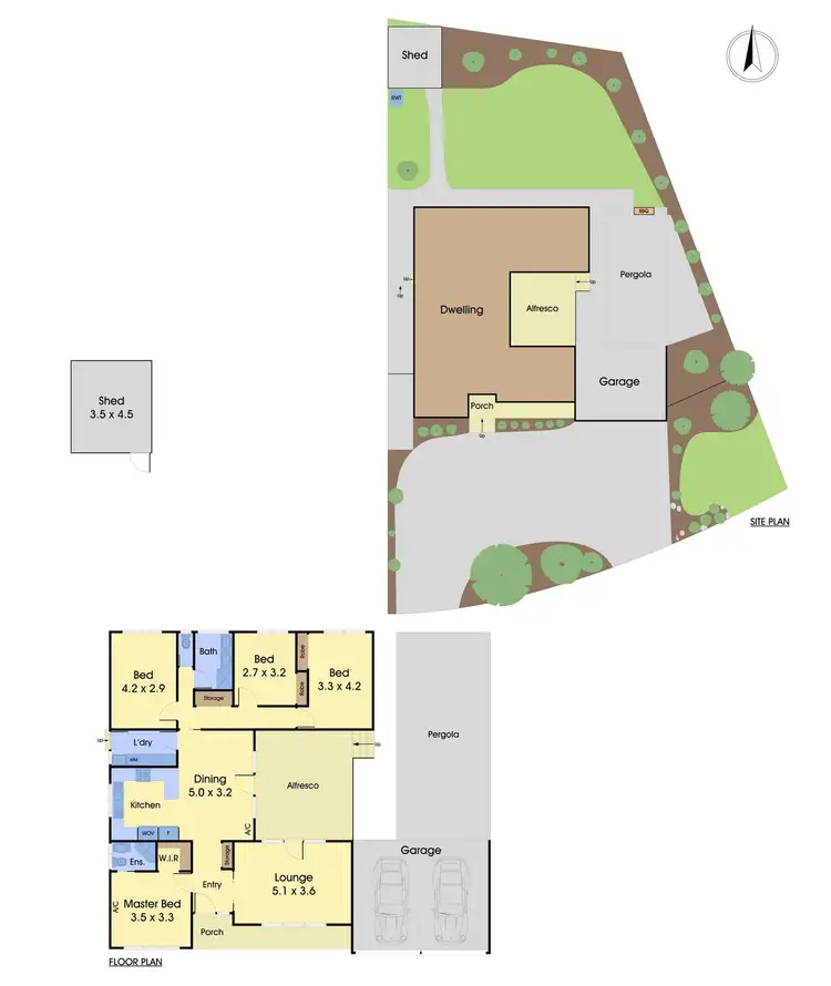 Floorplan of Homely house listing, 3 Laturns Court, Vermont South VIC 3133