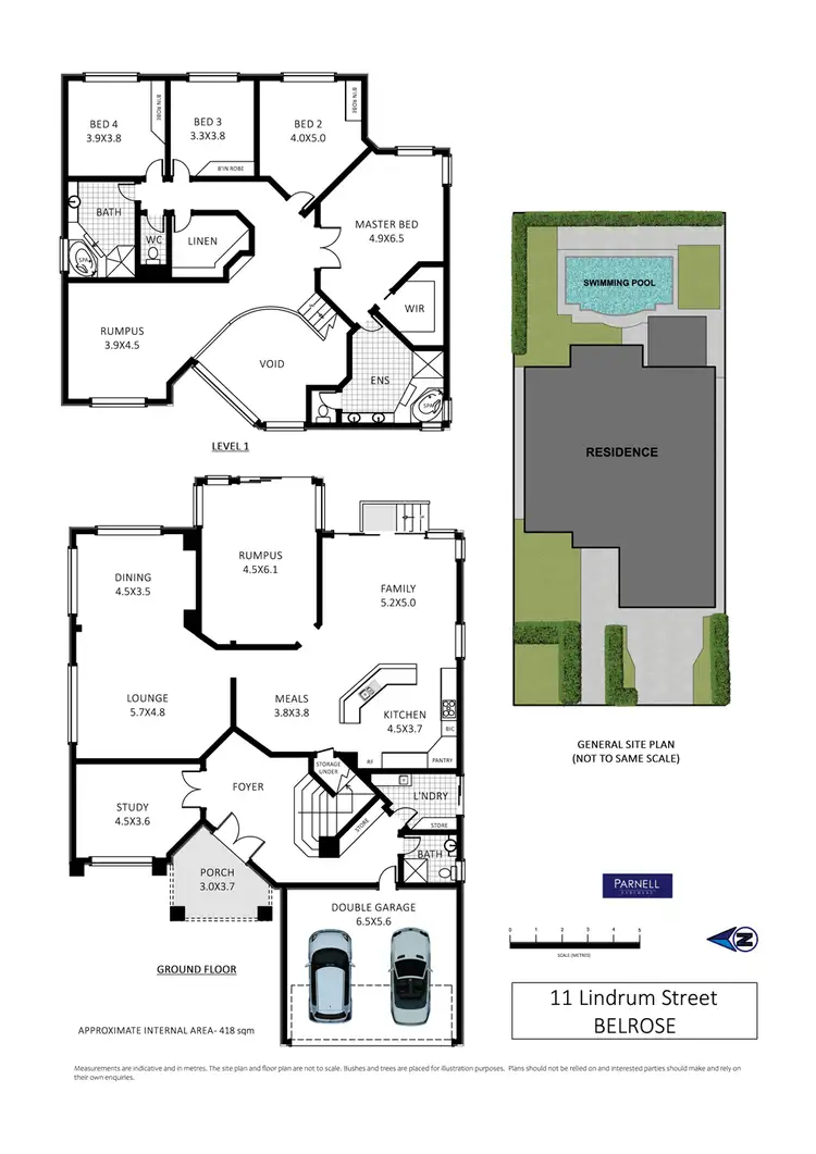 Floorplan of Homely house listing, 11 Lindrum Street, Belrose NSW 2085