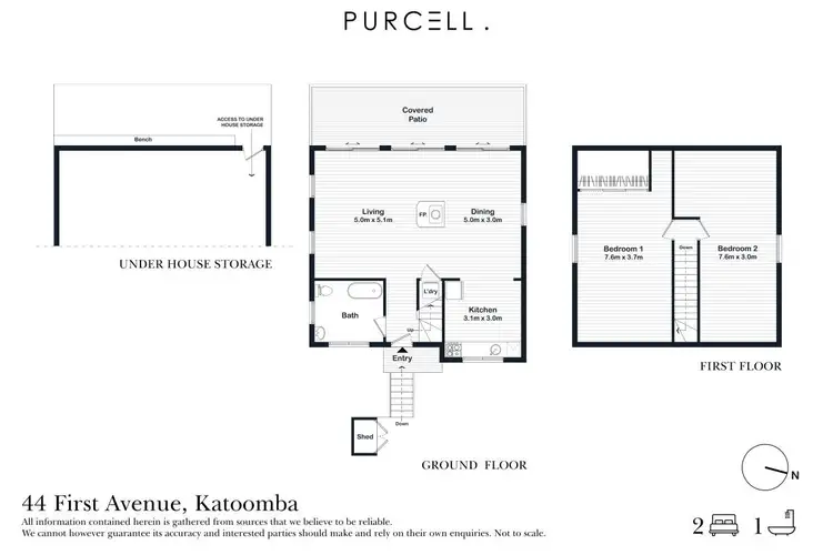 Floorplan of Homely house listing, 44 First Avenue, Katoomba NSW 2780