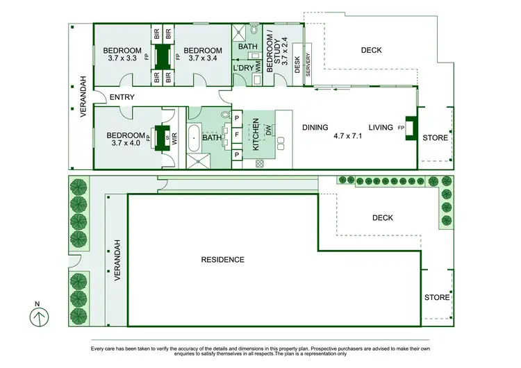 Floorplan of Homely house listing, 106 Bendigo Street, Prahran VIC 3181