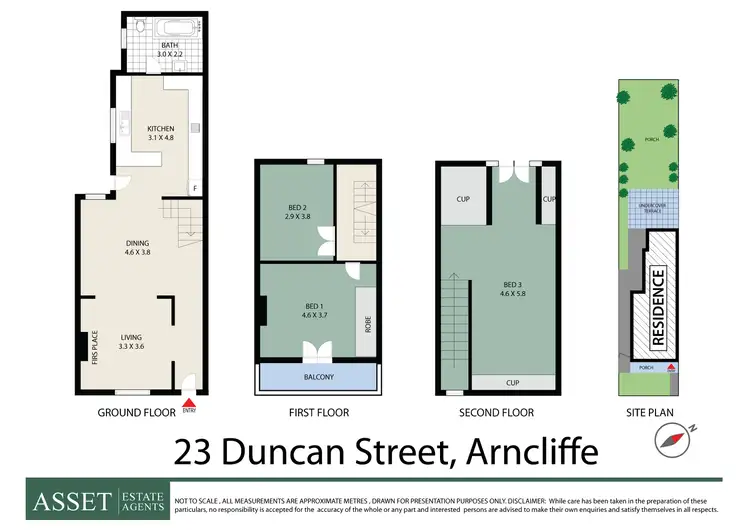 Floorplan of Homely house listing, 23 Duncan Street, Arncliffe NSW 2205