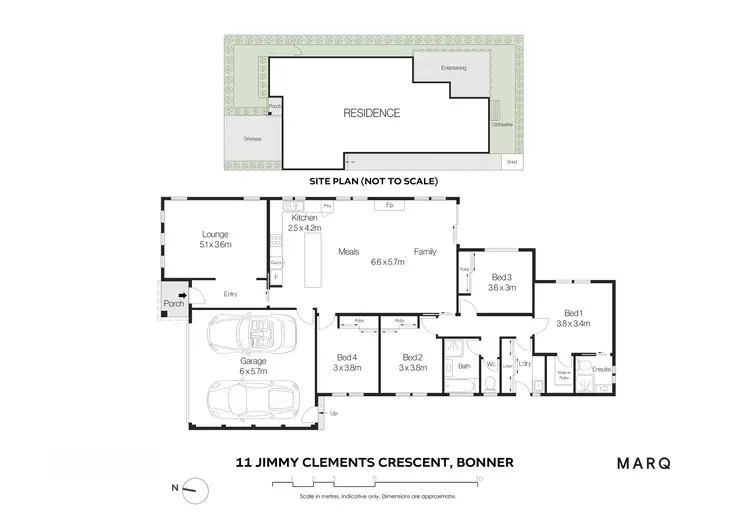 Floorplan of Homely house listing, 11 Jimmy Clements Crescent, Bonner ACT 2914