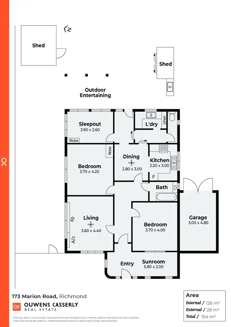 Floorplan of Homely house listing, 173 Marion Road, Richmond SA 5033