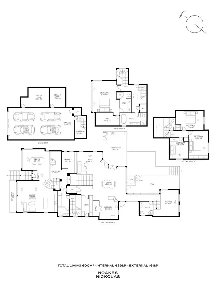 Floorplan of Homely house listing, 8 Arcadia Court, Mitcham SA 5062