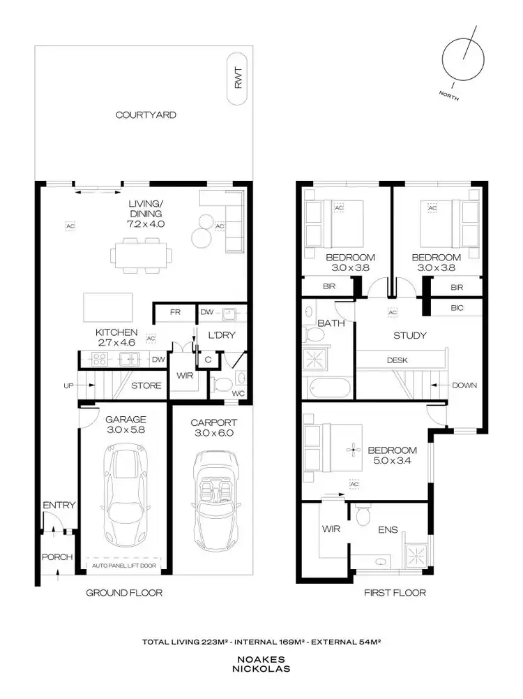 Floorplan of Homely house listing, 24B Kimber Terrace, Kurralta Park SA 5037