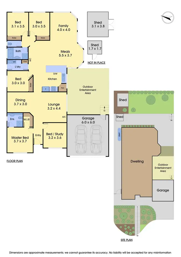 Floorplan of Homely house listing, 18 Stockdale Way, Mill Park VIC 3082