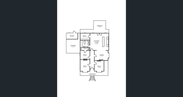 Floorplan of Homely house listing, 89 Old Violet Street, Ironbark VIC 3550