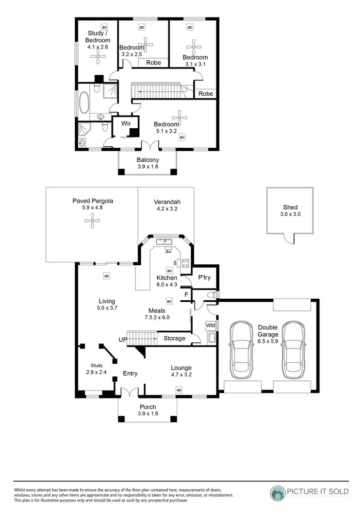 Floorplan of Homely house listing, 3 Birch Avenue, Flinders Park SA 5025