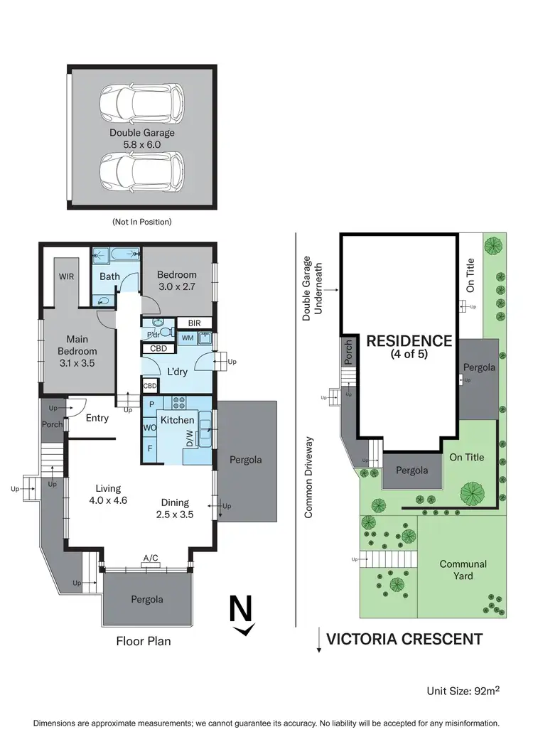 Floorplan of Homely townhouse listing, 4/90 Victoria Crescent, Mont Albert VIC 3127
