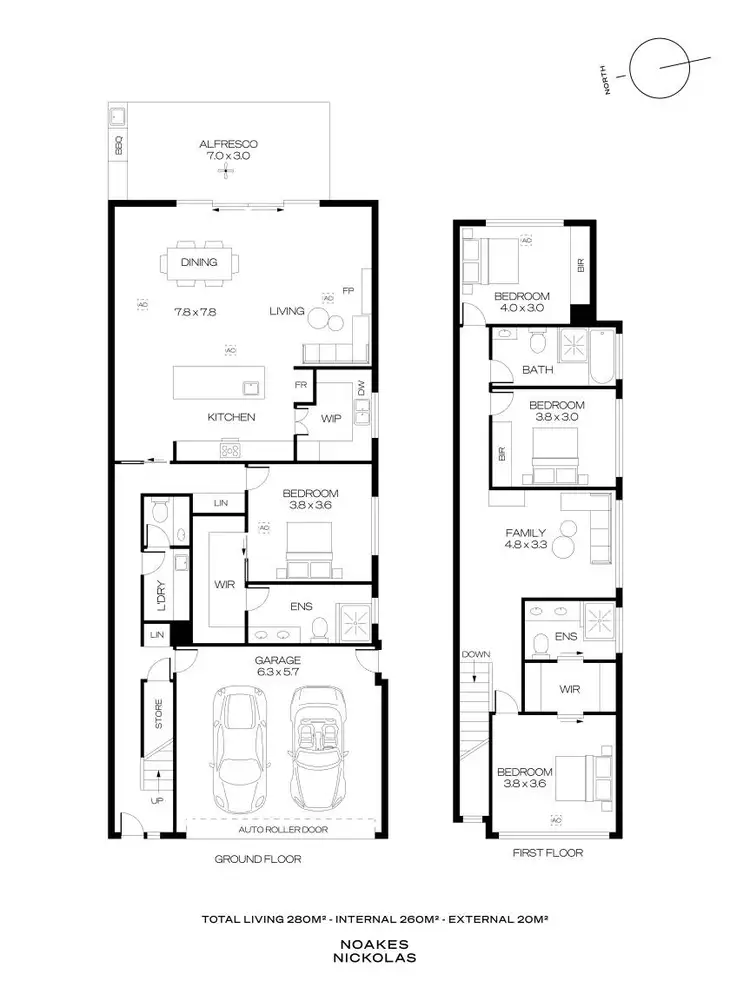 Floorplan of Homely house listing, 9A Lines Street, Grange SA 5022