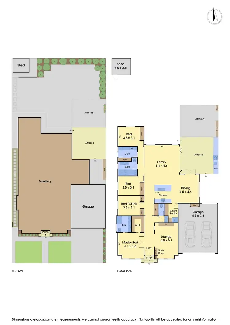 Floorplan of Homely house listing, 4 Visage Drive, South Morang VIC 3752