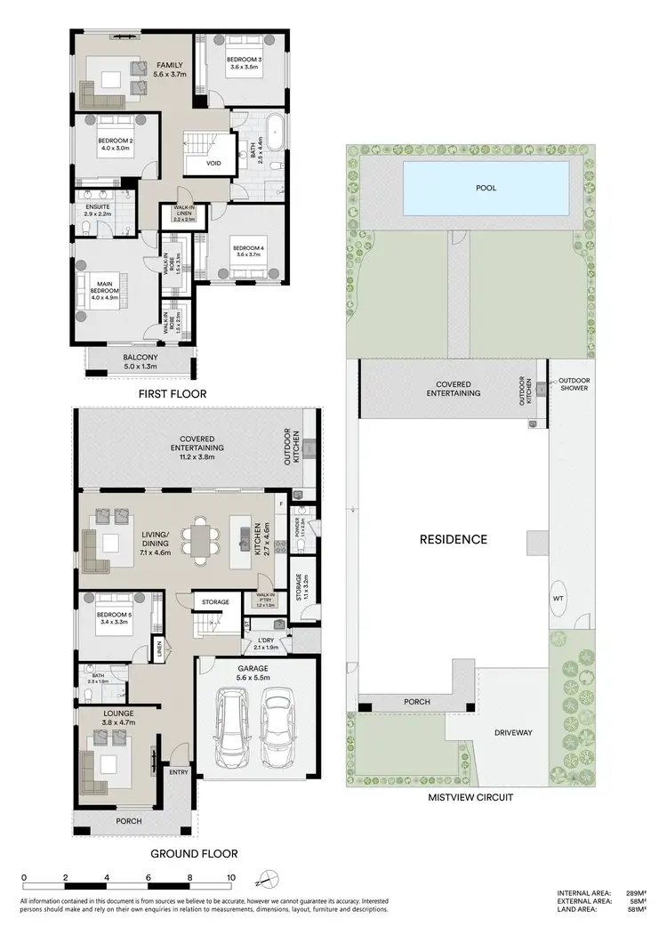 Floorplan of Homely house listing, 46 Mistview Circuit, Forresters Beach NSW 2260